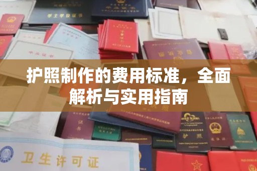 润州护照制作的费用标准，全面解析与实用指南