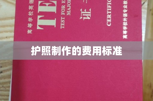 润州护照制作的费用标准