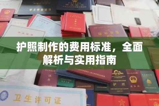 润州护照制作的费用标准，全面解析与实用指南