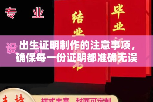 润州出生证明制作的注意事项，确保每一份证明都准确无误